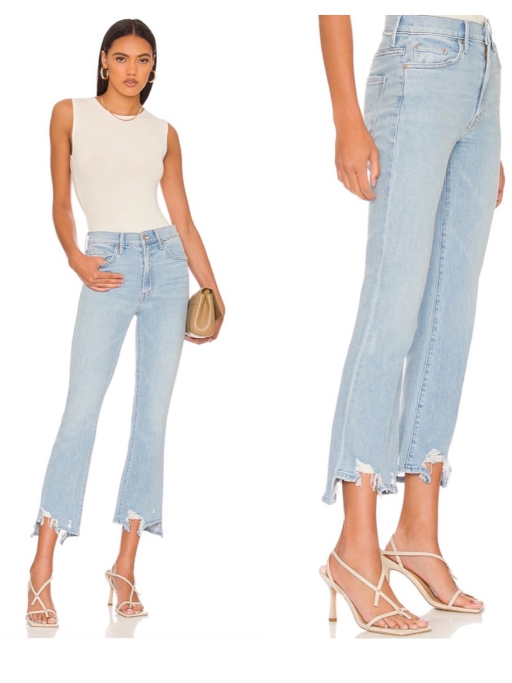 MOTHER THE INSIDER CROP STEP CHEW
Outerspace size 26